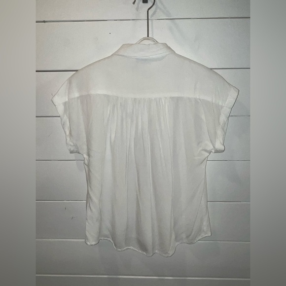 COMPAÑIA FANTASTICA white blouse size S - Picture 9 of 13